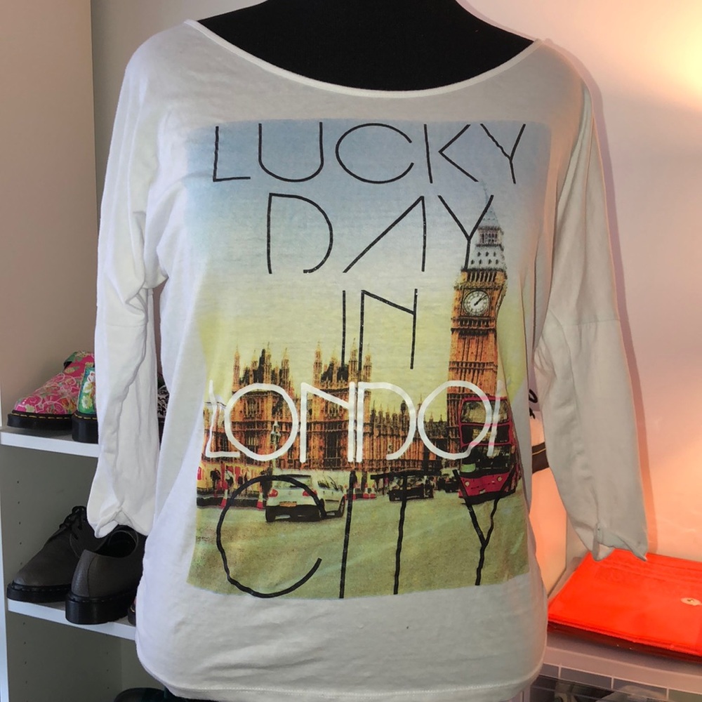 “Lucky Day in London City” Tee
